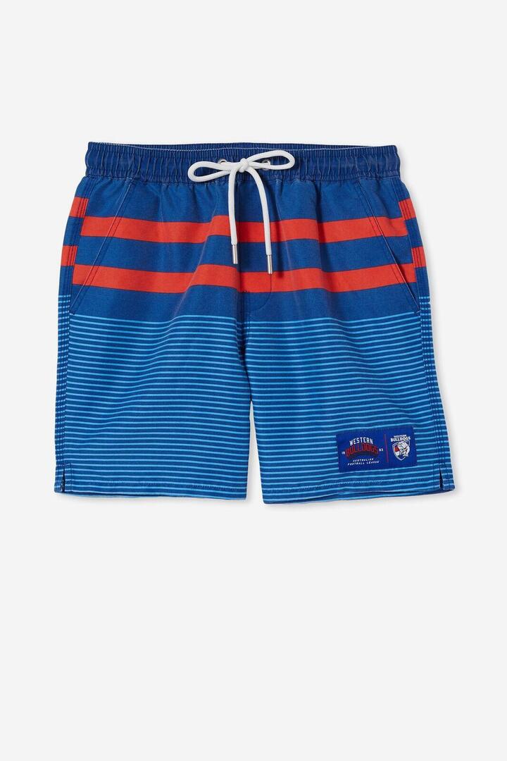 Western Bulldogs Afl Cotton On Youth Board Shorts | Buy Online With Afterpay & Zip