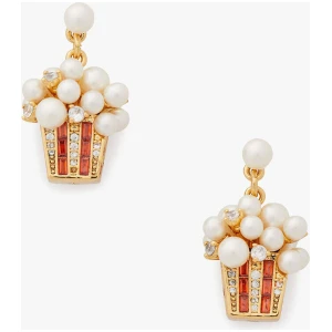 Winter Carnival Popcorn Earrings