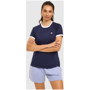 Women's Hazel Ringer Tee - NEW NAVY - NEW NAVY