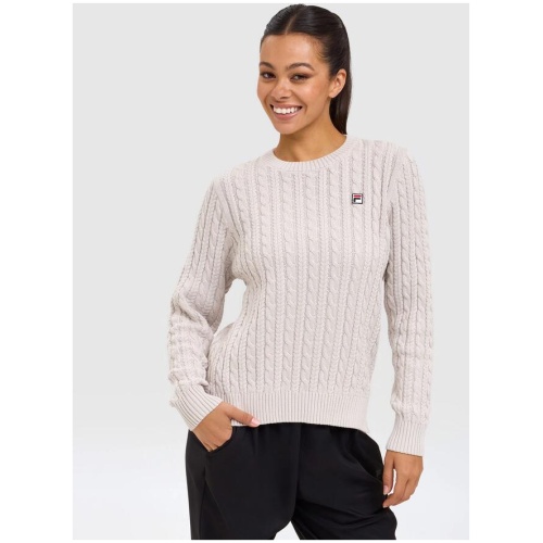 Women's Polly Sweater - PUNICE STONE - PUNICE STONE