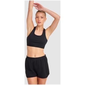 Women's Spencer Crop Top - BLACK - BLACK