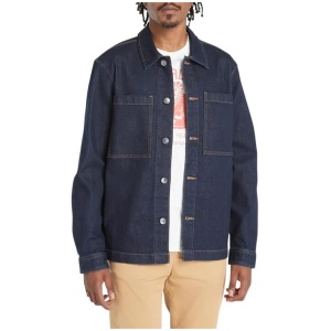 Workwear Denim Chore Jacket Blue