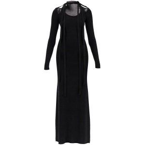 Y PROJECT maxi knit dress in italian