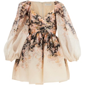 ZIMMERMANN floral mini dress illustr