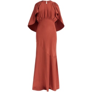 ZIMMERMANN maxi dress eden with cape sleeves