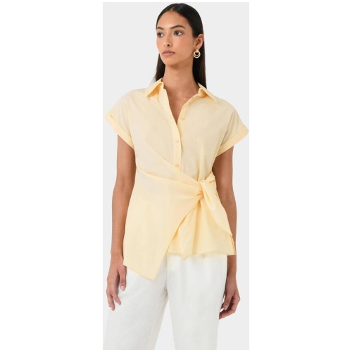 Zalia Tie Button Shirt