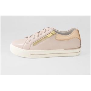 Ziera Atami W Zr Dusty Pink Rose Gold Leather Dusty Pink Rose Gold Sneakers Womens Shoes Casual Casual Sneakers