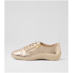 Ziera Wemmer Xf Zr Champagne Almond Sole Leather Champagne Almond Sole Sneakers Womens Shoes Casual Casual Sneakers