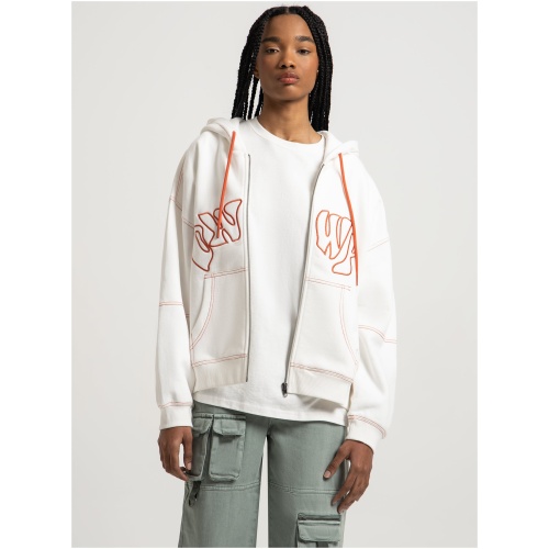 Zion Hoodie in Off White