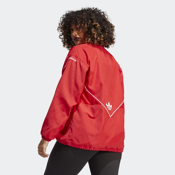 Adidas Originals Sale | Women's Better Scarlet Originals Cover Up | XS | Jackets | Afterpay Available