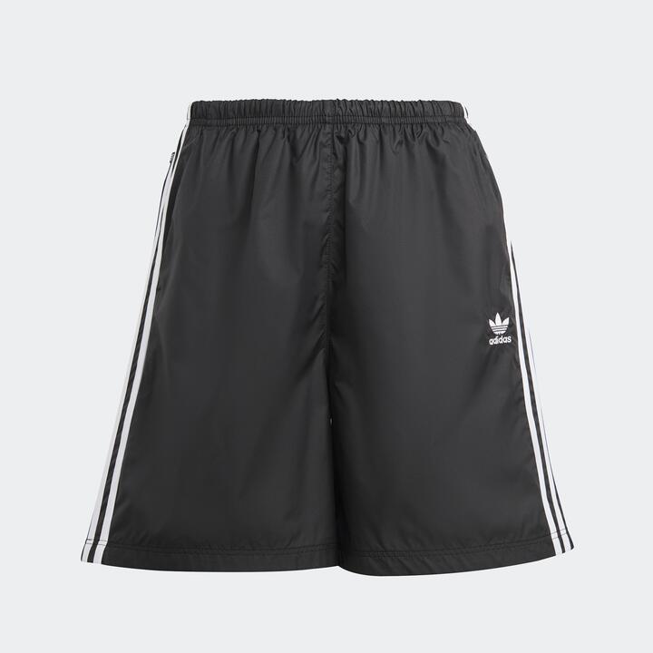 Adidas Originals Sale | Women's Black Adicolor Classics Ripstop Shorts | L | Shorts | Afterpay Available