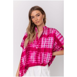 Alexandra Sale | Women's CHICAGO Pink | L | Viscose Shirts | Afterpay Available