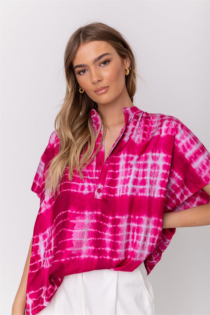 Alexandra Sale | Women's CHICAGO Pink | L | Viscose Shirts | Afterpay Available