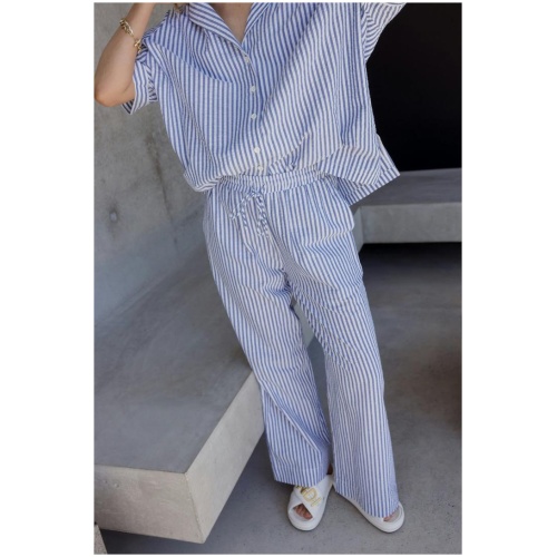 Alexandra Sale | Women's DENIS Pants Blue Stripe | XXS | Cotton Pants | Afterpay Available