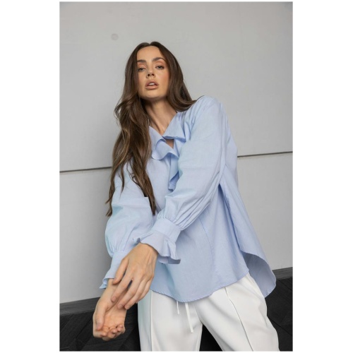 Alexandra Sale | Women's EQUINOX Sky Blue | XXS | Cotton Shirts | Afterpay Available