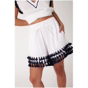 Alexandra Sale | Women's JINNY Shorts White | XXS | Cotton Shorts | Afterpay Available