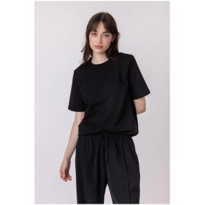 Alexandra Sale | Women's LILIAN Black | XXS | Cotton T-Shirts & Singlets | Afterpay Available