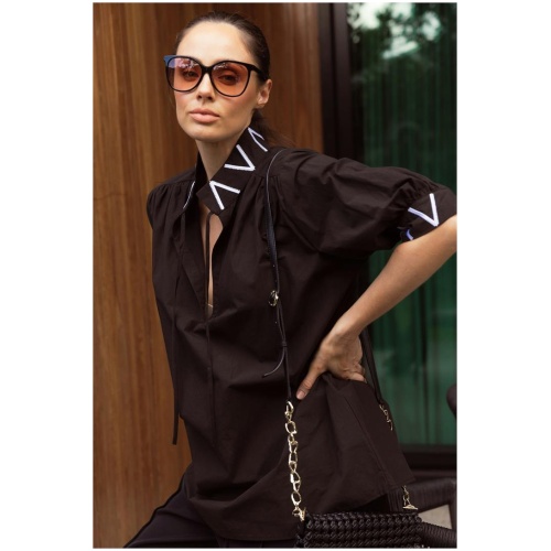 Alexandra Sale | Women's ROBERTO Black | XXS | Cotton Shirts | Afterpay Available