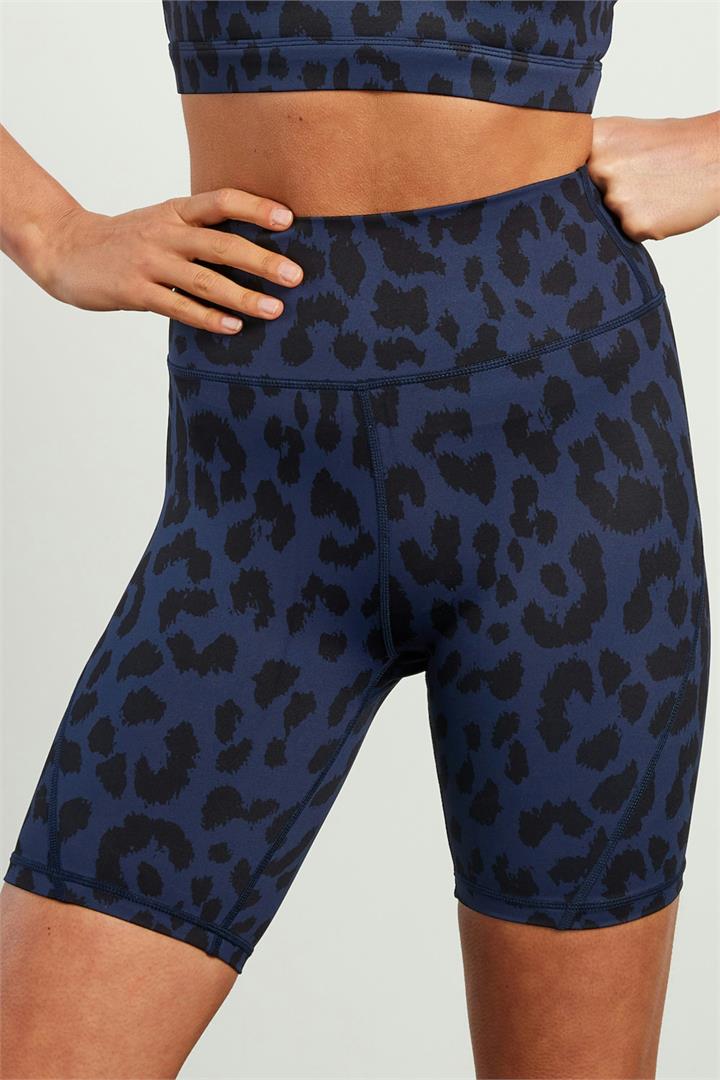 All Fenix Sale | Women's Oversized Cheetah (Navy) Shaper Bike Short | Navy / XS | Shorts | Afterpay Available