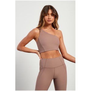 All Fenix Sale | Women's Ribbed Unwind Sports Bra (Latte) | XS | Sports Bras | Afterpay Available