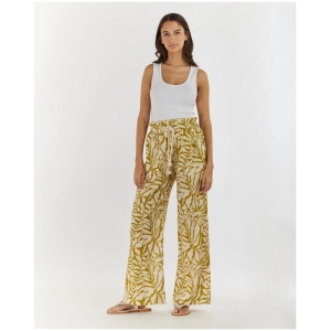 Amelius Sale | Women's Amara Linen Pant | Multi / S | Linen Pants | Afterpay Available