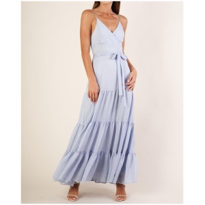 Amelius Sale Women's Lunette Maxi Dress Powder Blue 10 Viscose Maxi Dresses Afterpay Available