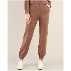 Amelius Sale | Women's Titan Knit Jogger | Cocoa | XL | Nylon Pants | Afterpay Available