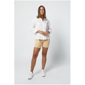 Annex Sale | Women's EASTON BIKE SHORT | SAND | 6 | Cotton Shorts | Afterpay Available