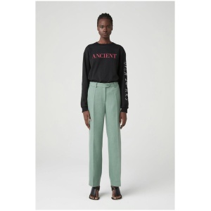 Atoir Sale | Women's 002 Trouser | Mint / XS | Polyester, Cotton Designer Pants | Afterpay Available