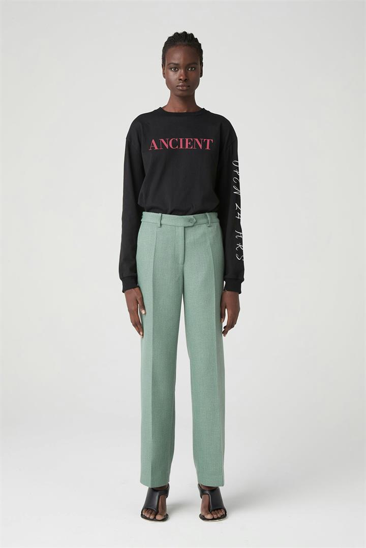 Atoir Sale | Women's 002 Trouser | Mint / XS | Polyester, Cotton Designer Pants | Afterpay Available