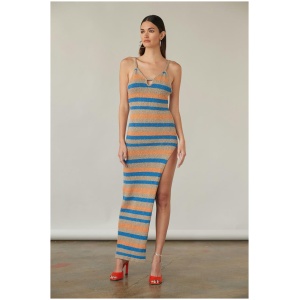 Atoir Sale Women's Cindy Dress Stripe / S Cotton Designer Maxi Dresses Afterpay Available