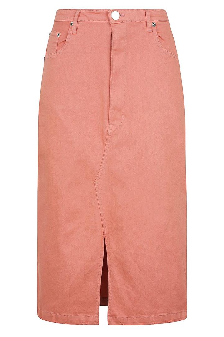 Bande Studio Sale | Women's Long Midi Skirt | faded rose | XS | Cotton Skirts | Afterpay Available