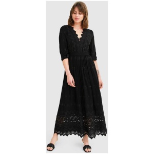 Belle And Bloom Sale Women's All Eyes On Me Midi Dress Black S Viscose Midi Dresses Afterpay Available