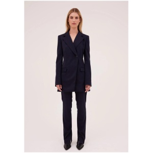 Bianca Spender Sale | Women's NAVY Wool PANDOREA JACKET | Navy / 2 | Wool Designer Jackets | Afterpay Available