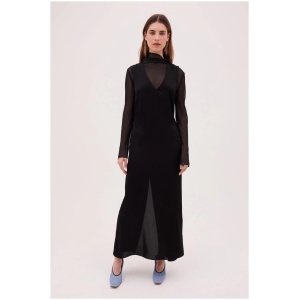 Bianca Spender Sale Women's RAVEN TRIACETATE CHRISTY DRESS 2 Designer Maxi Dresses Afterpay Available