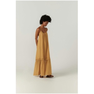 Bird And Knoll Sale Women's isobel maxi XS Cotton Designer Maxi Dresses Afterpay Available