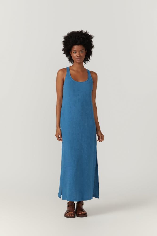 Bird And Knoll Sale Women's tata tank dress XS Cotton Designer Midi Dresses Afterpay Available