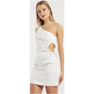 Blanco Mini Dress in White