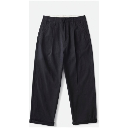 Brixton Sale | Women's Victory Trouser Pant | Jet Black | 24 | Polyester, Cotton Pants | Afterpay Available