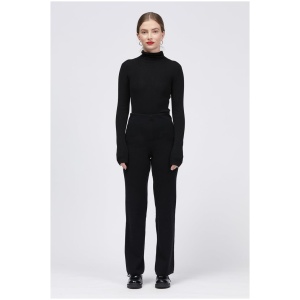 Bul Sale | Women's Askim Knit Pant Black | 8 | Cotton Pants | Afterpay Available