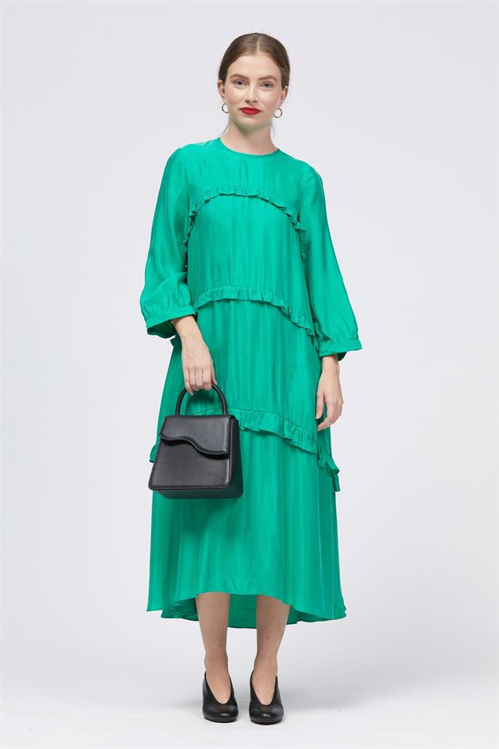 Bul Sale Women's Nas Dress Green 6 Viscose Maxi Dresses Afterpay Available