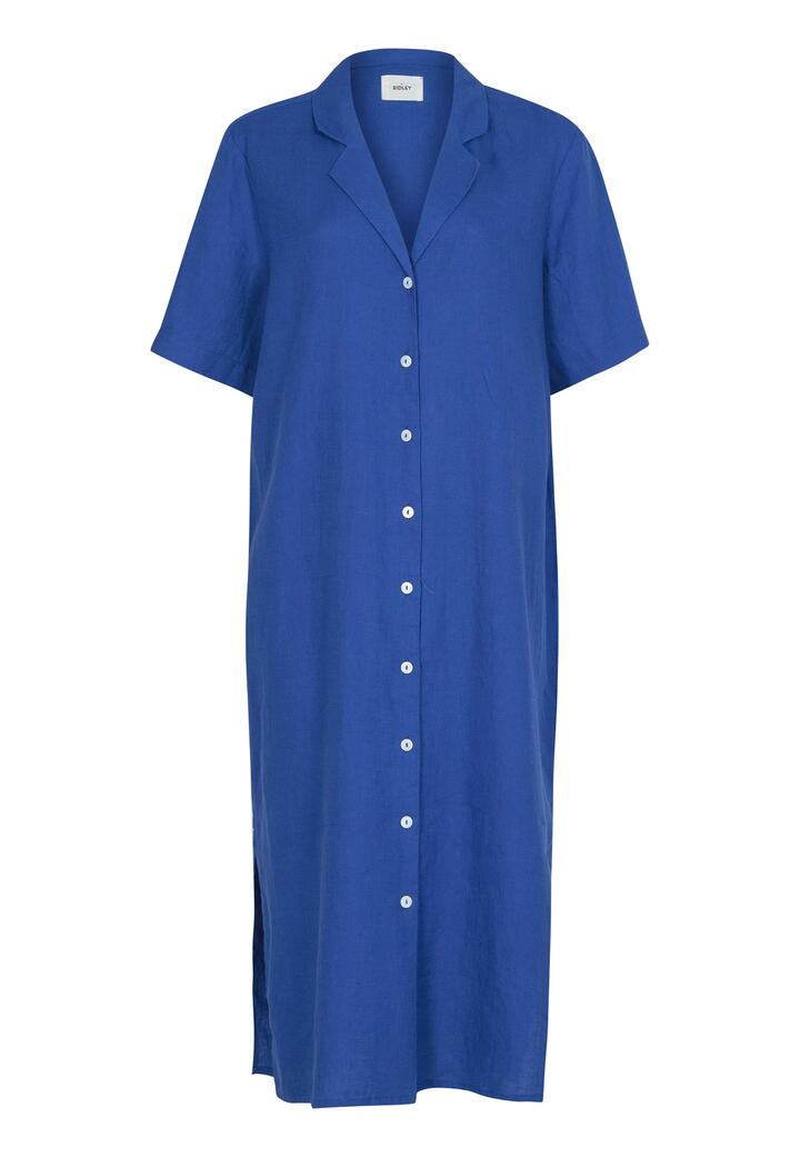 By Ridley Sale Women's JAMIE DRESS L Linen Midi Dresses Afterpay Available