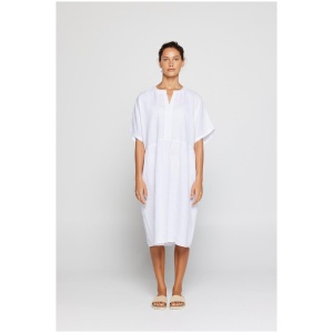 By Ridley Sale Women's Salem Dress L Linen Midi Dresses Afterpay Available