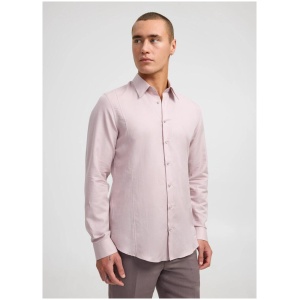 Calibre Sale Unisex Panelled Cotton Linen Shirt XL Long Sleeve Shirts Afterpay Available