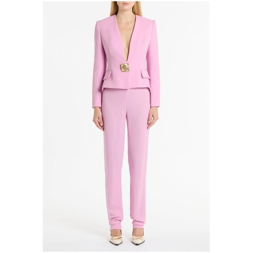 Carla Zampatti Sale | Women's ORCHID CREPE SLIM CLASSIC PANT | Orchid / 6 | Designer Pants | Afterpay Available