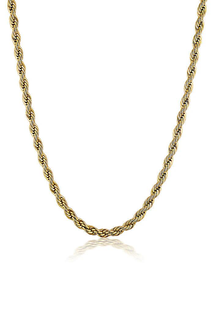 Cendre Sale | Women's Avenue Rope Necklace | Gold | One Size | STAINLESS STEEL Necklaces | Afterpay Available