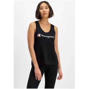 Champion Sale | Women's Script Tank | XL | Cotton T-Shirts & Singlets | Afterpay Available