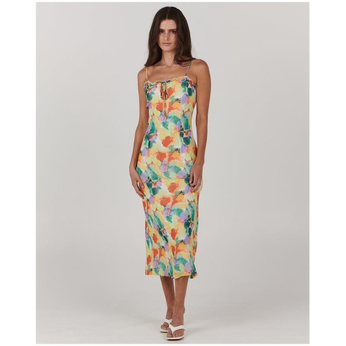 Charlie Holiday Sale Women's Cheyenne Midi Dress Multi / XS Spaghetti Strap Midi Dresses Afterpay Available