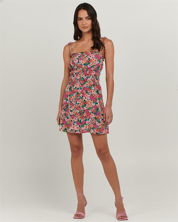 Charlie Holiday Sale Women's Valentina Mini Dress Multi / XS Viscose Mini Dresses Afterpay Available