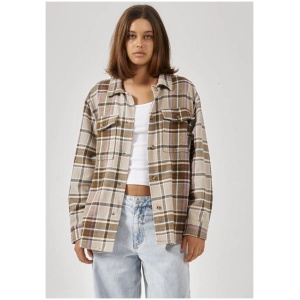 Coat of Thrills Sale | Women'sOvershirt | Sandstone | 6 | Cotton Shirts | Afterpay Available